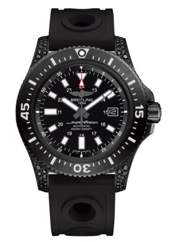Breitling Superocean 44 Special Blacksteel Replica Watch M17393AN.BE92.227S